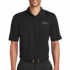 Nike Mens Short Sleeve Polo with Platinum Re-Co Logo