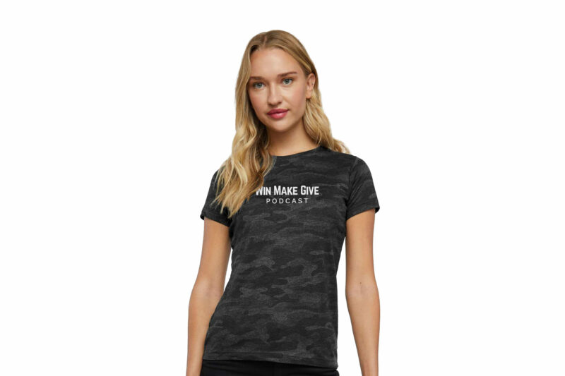 Win Make Give | Women's Fine Jersey- Direct To Film - Image 5
