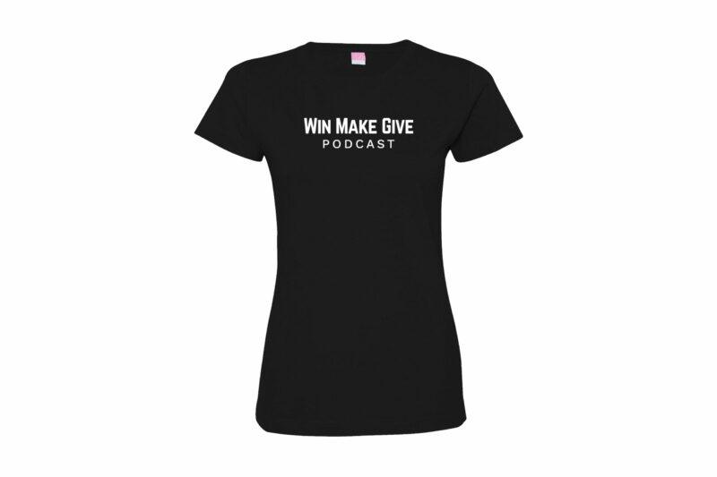 Win Make Give | Women's Fine Jersey- Direct To Film - Image 4