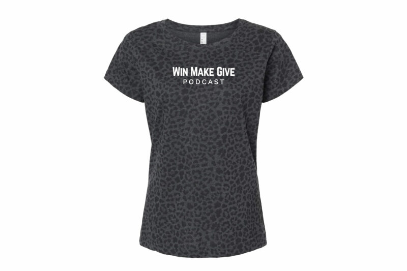 Win Make Give | Women's Fine Jersey- Direct To Film - Image 8