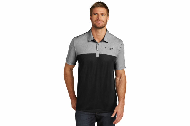 PLACE | TravisMathew Oceanside Blocked Polo-Embroidered