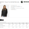 Win Make Give | DRI DUCK - Women's Vista Soft Shell Puffer Embroidered - Image 4