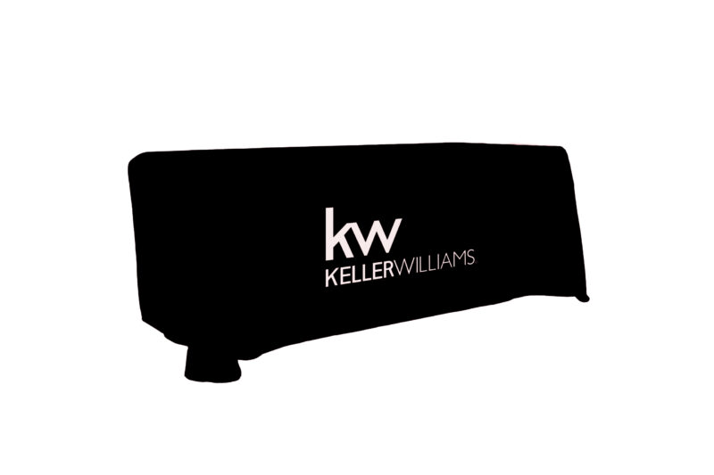 Keller Williams | 6ft. 4-Sided Regular Table Throw with Custom Print - Image 2