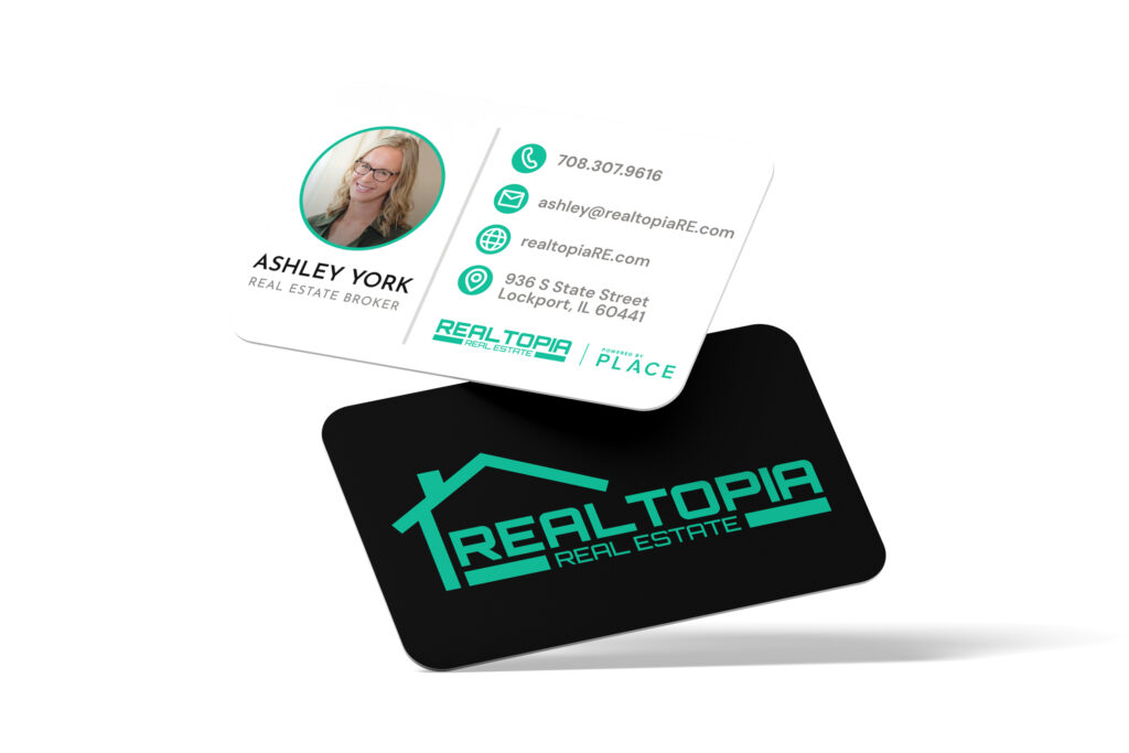 PLACE |  Realtopia Real Estate Business Card