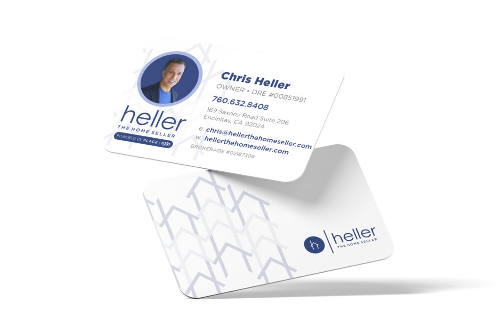PLACE | Heller The Home Seller Business Card